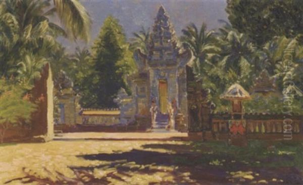 Entrance To A Temple Complex - view 1