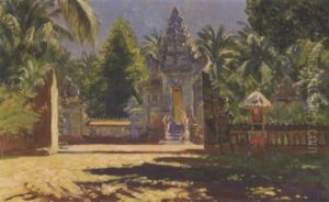 Entrance To A Temple Complex