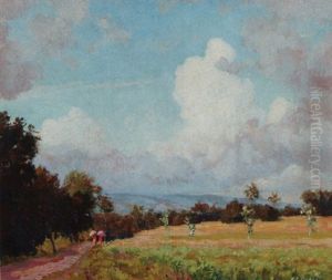 Indonesian Landscape by Carel Lodewijk Dake the Younger
