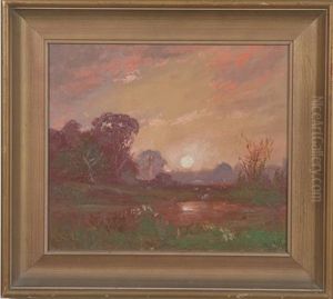Sunset Landscape by Tilden Daken