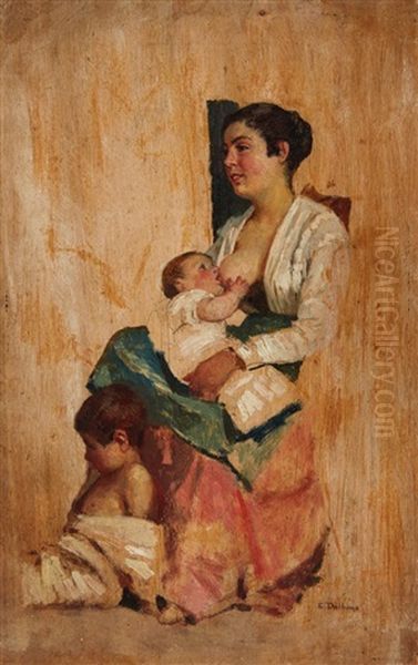 A Mother With Child - view 1