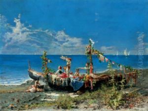 Festa Sul Mare by Eduardo Dalbono