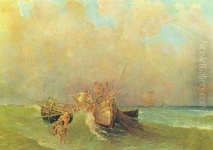 Pescatori by Eduardo Dalbono