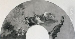 Illustrazione Per Le Novelle Del Bocaccio Illustrazione Per Le Novelle Del Bocaccio