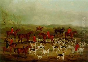 The Hon. Edward Petre With The Badsworth Hunt, Country Durham by David of York Dalby