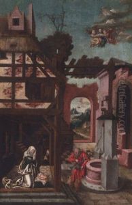 The Nativity by Cornelis Van Dalem