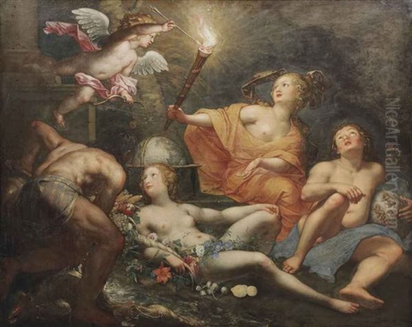 Allegory Of The Four Elements - view 1