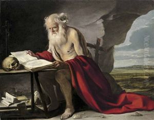 Saint Jerome by Dirk Dalens the Elder