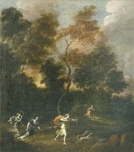 Diana Bei Der Jagd by Dirk Dalens the Elder