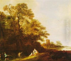 Landscape With Latona And Her Children And The Lycian       Peasants Being Turned Into Frogs