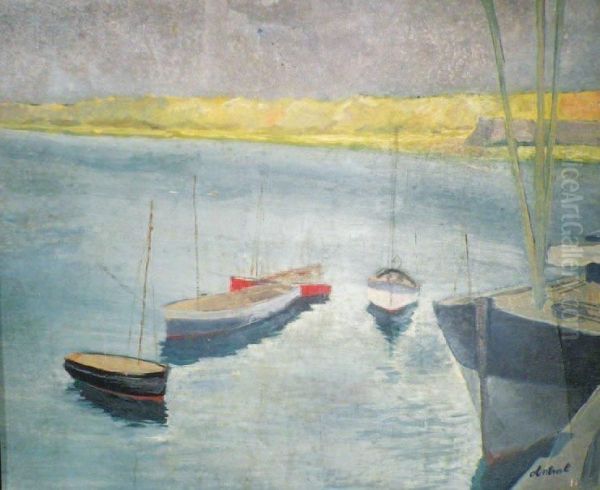 Bateaux Dans L'estuaire - view 1