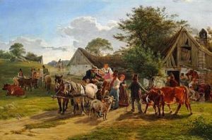 Parti Af Et Dyrskue Parti Af Et Dyrskue