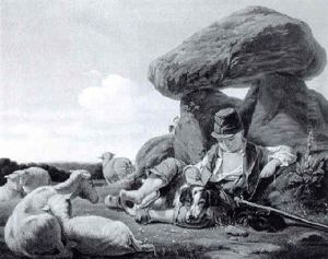 Ruhender Schafhirte by Carlo Edoardo Dalgas