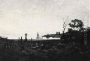 Presbyterian Cemetery By A Coastal Village