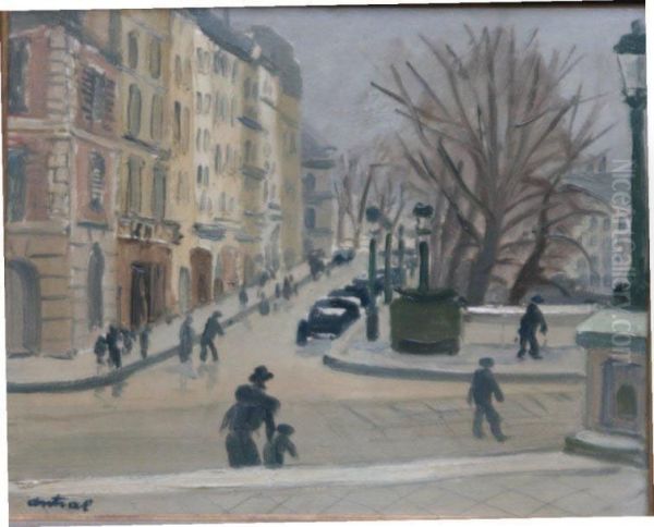 Scene De Rue Animee - view 1