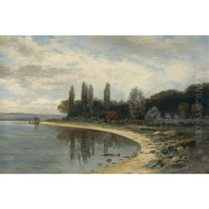 Einsame Bucht Mit Auenwald by Edouard Daliphard
