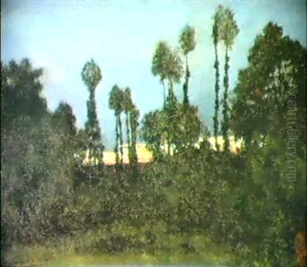 Souvenir De... (landschaft Mit Wiese Und Baumen) - view 1