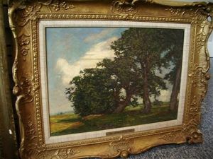 Paysage by Hans Mathias Halten Dall