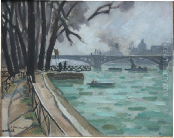 Quais De Seine Pres De Notre-dame De Paris - view 1
