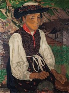 Jeune Fille D'heremence