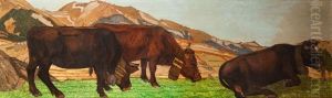 Paysage Aux Trois Vaches Paysage Aux Trois Vaches