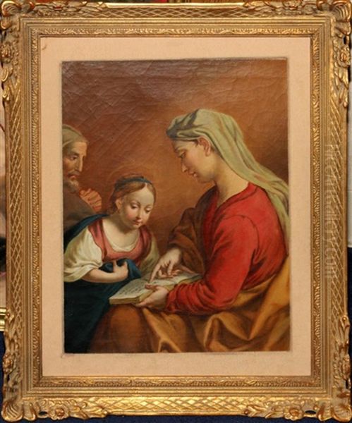 St. Anne Teaching Mary To Read - view 1