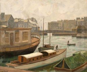 Le Port Du Havre by Louis Robert Antral