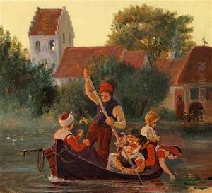 Sommeraften I Landsbyen