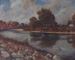 Stream In Early Autumn by Matthew A. Daly