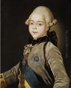 Portrait Of The Tsarevich Pavel Petrovich