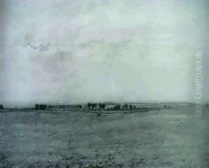 Landschaft Mit Weitem Horizont
