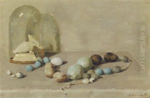 Eiersnoer - The Quail's Eggs String by Lucie Van Dam Van Isselt