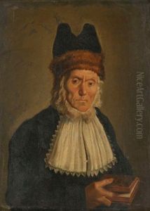 Portrait De David Sintzheim (1745-1812), Chef Du Grand Sanhedrin, 1er Grand Rabbin Du Consistoire Central