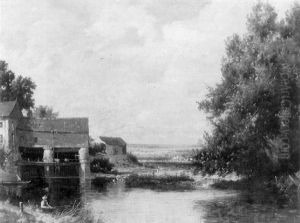 Le Moulin A Eau by Eugene Damas