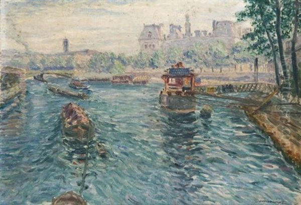Bateaux Sur La Seine - view 1