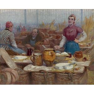Jeune Cremiere - The Cream And Cheese Vendor