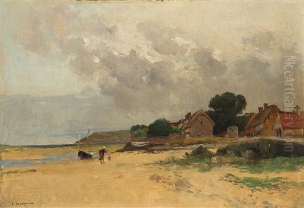 Belebte Kustenlandschaft - view 1