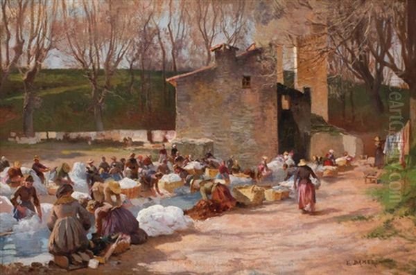 The Washerwomen - view 1