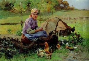 Feeding The Chickens