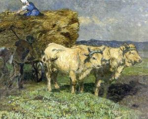 Gathering Hay by Sofie Damianos