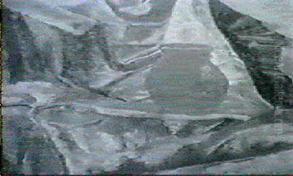 Stilleben Mit Blauer Vase - view 1