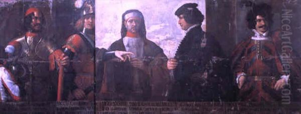 Ritratti Commemorativi Di Personaggi Della Famiglia Tisoni - view 1