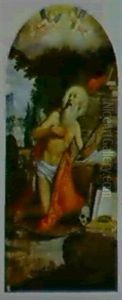 San Girolamo Nel Deserto by Pietro Damini