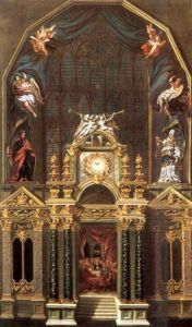 A Design For A High Altar (saint Peter's Ad Arches, Lincoln?) by Vincenzo Damini