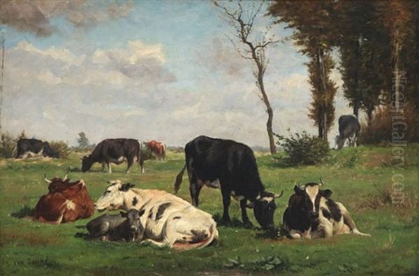 Vaches Au Pre - view 1
