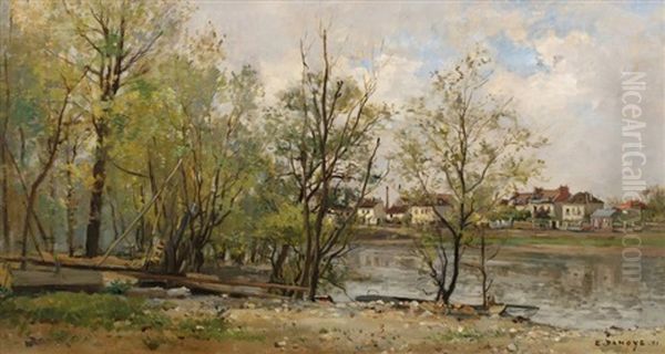 Vue Presumee D'argenteuil, Bord De Seine - view 1