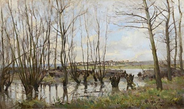 Paysage Bord De Riviere - view 1