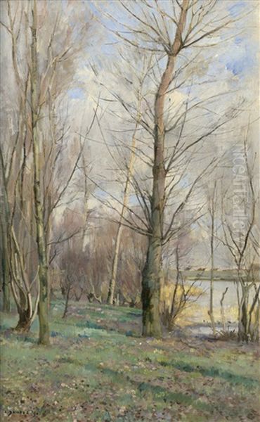 Vorfruhling Bei Fontainebleau - view 1