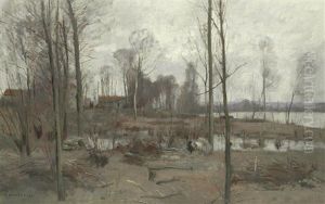 En Plein Air by Pierre Emmanuel Eugene Damoye