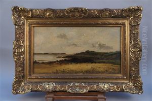 Bretagne, Bord De Mer Anime D'une Paysanne